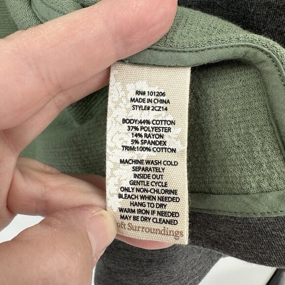 jacket blazer peacoat knit stretch charcoal gray casual XL - Picture 1 of 8